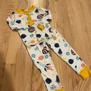 Munki Munki Outer Space Pajama Set - 4T